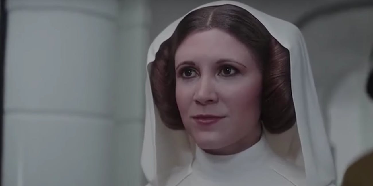 Image result for rogue one princess leia