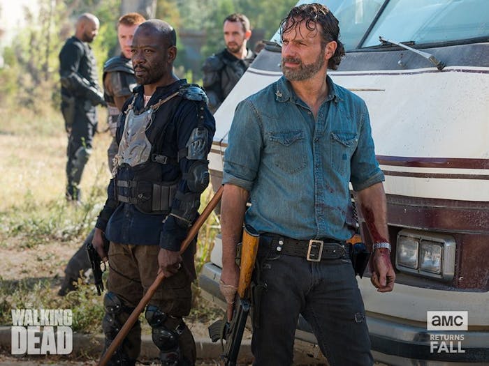 Rick Grimes in 'The Walking Dead'