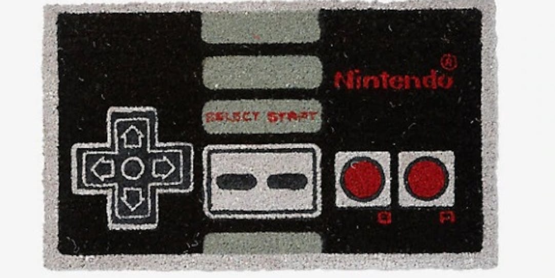 NINTENDO NES CONTROLLER DOORMAT