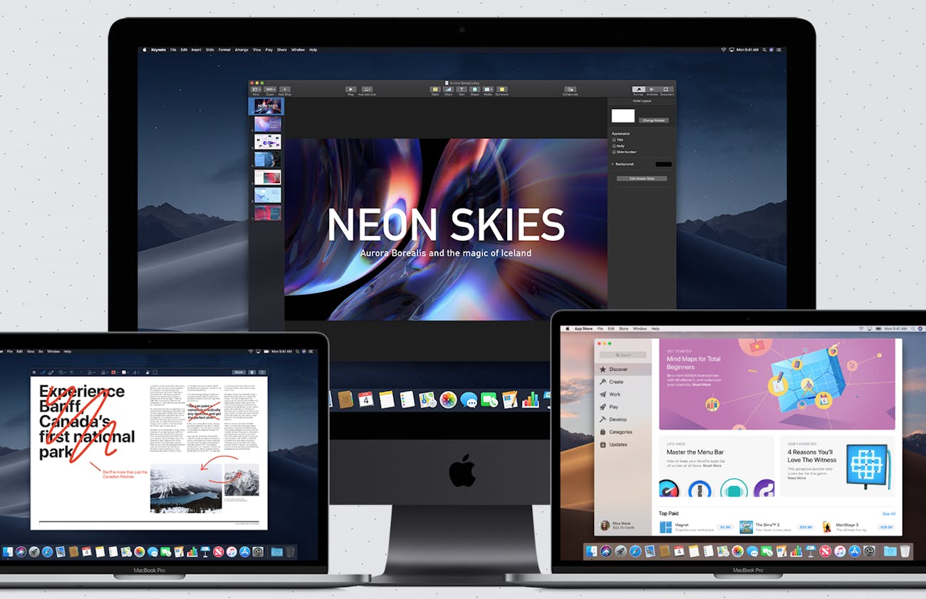 macOS Mojave.