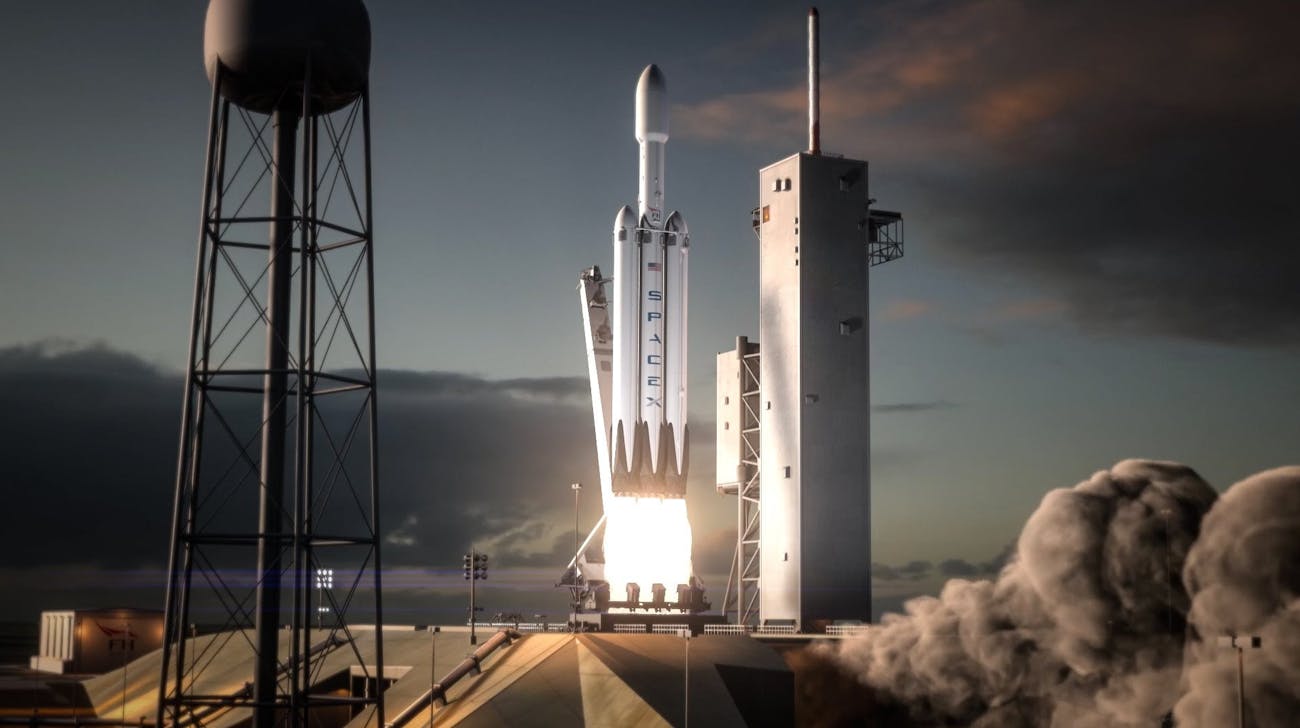 falcon heavy spacex