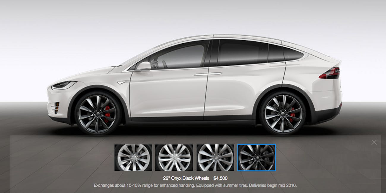 Tesla Design Studio Lets You Customize A Model X Inverse
