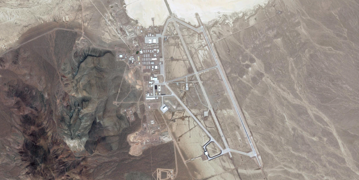 Google Timelapse Maps Reveal Area 51 in Stunning Detail Inverse