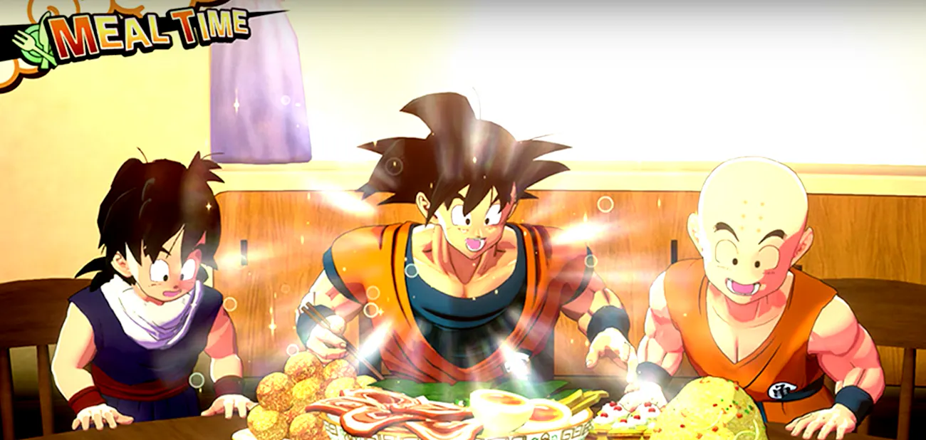 dragon ball kakarot food