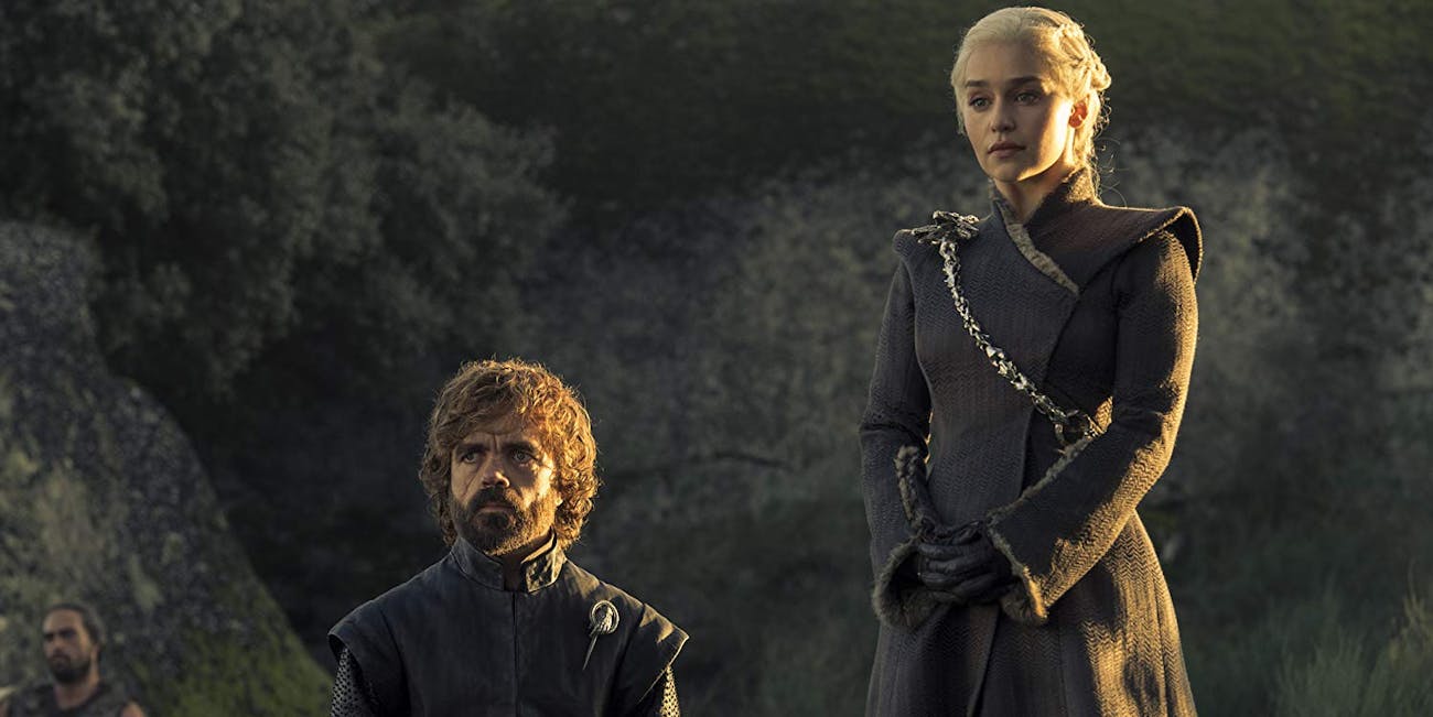 Peter Dinklage and Emilia Clarke on 'Game of Thrones' Season 7