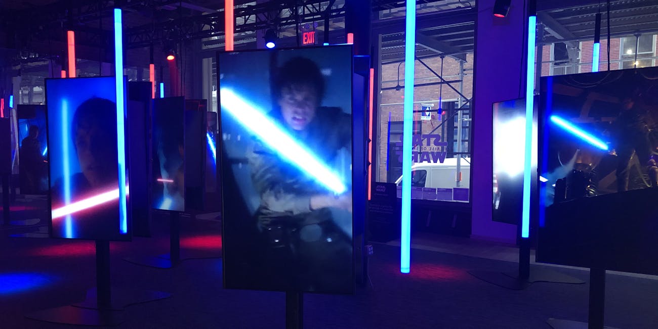 dolby soho lightsaber forest