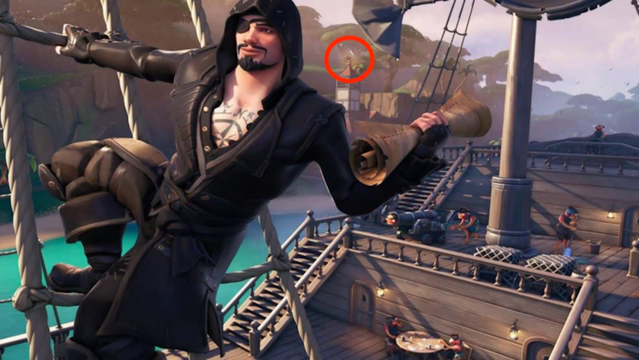 Fortnite Season 8 Week 1 Secret Battle Star Location Map And - fortnite season 8 week 1 discovery loading screen secret battle star