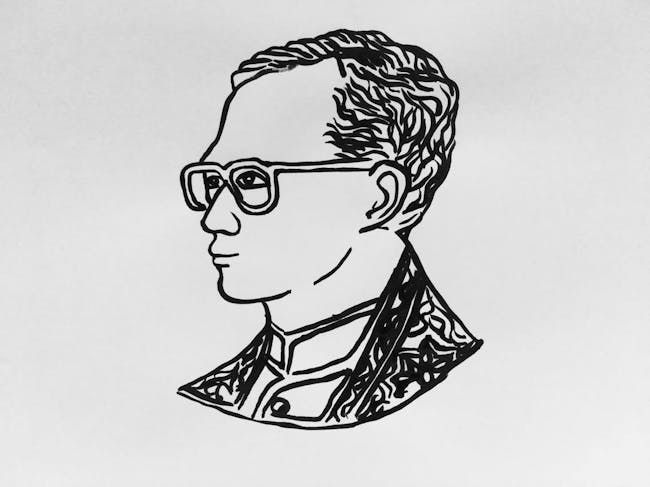 King Bhumibol Adulyadej Robotic Art Competition A.I. paint