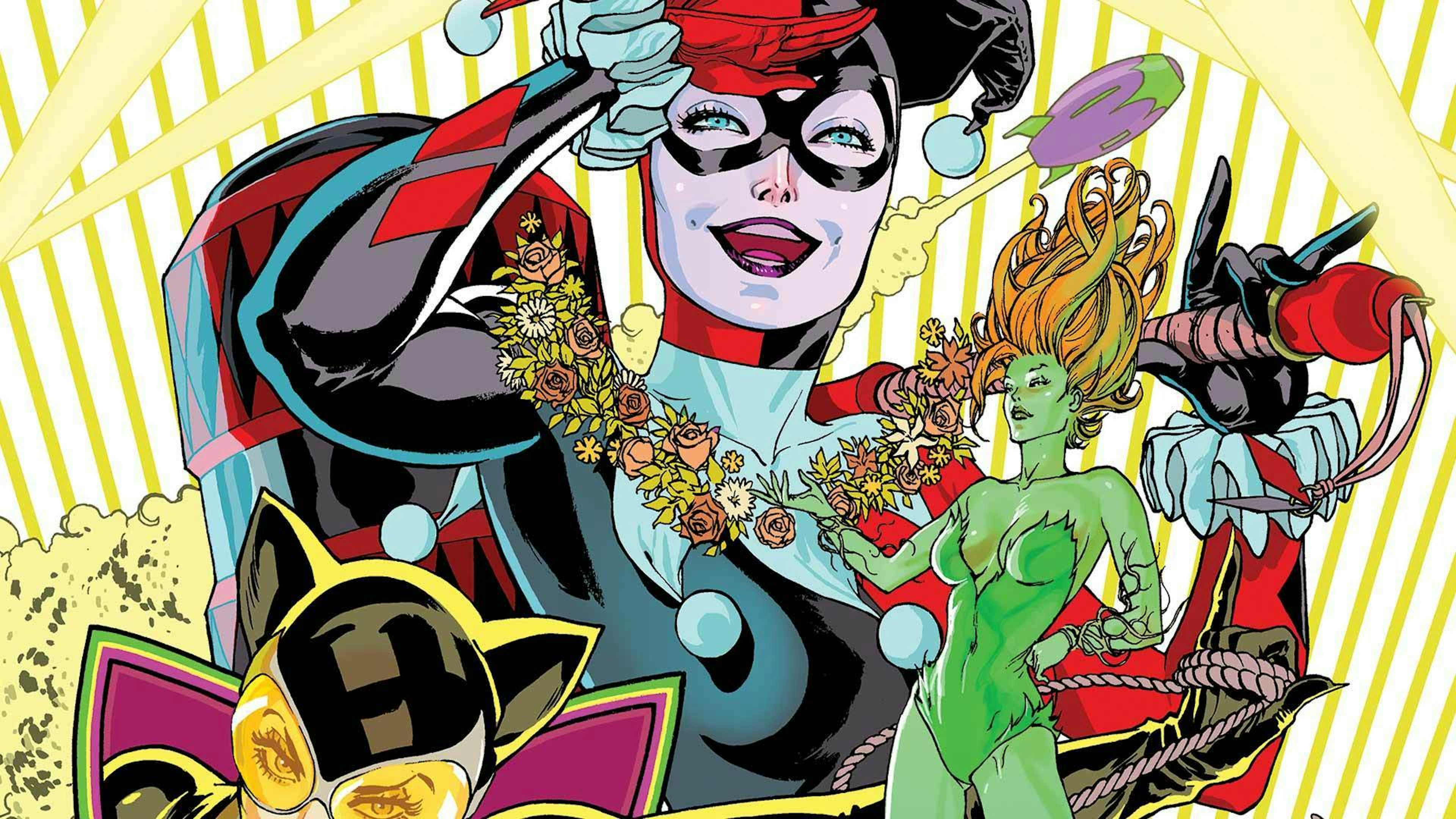 gotham city sirens statue