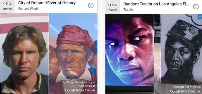 Han and Finn, both connected to LA.
