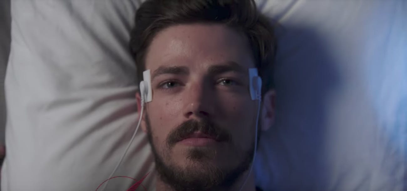 Apparently Barry's beard growth actually moves pretty slow.