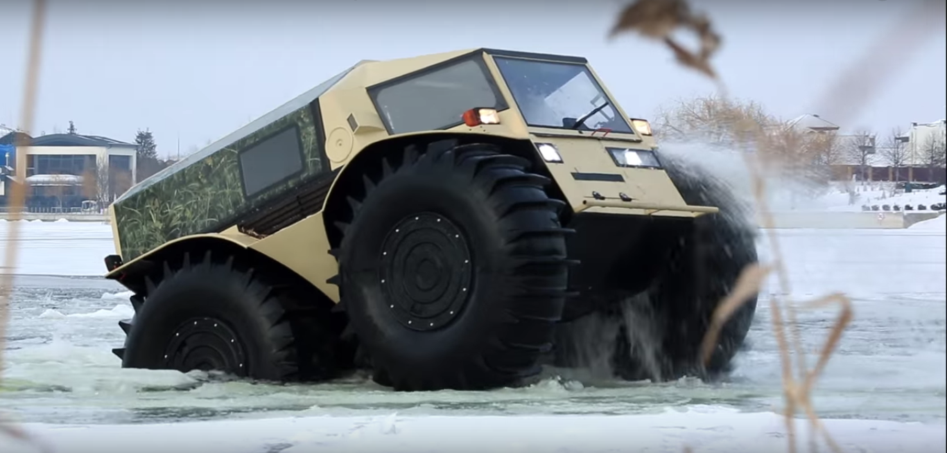 Watch Some Russians Drive an Insane New ApocalypseReady Vehicle Inverse
