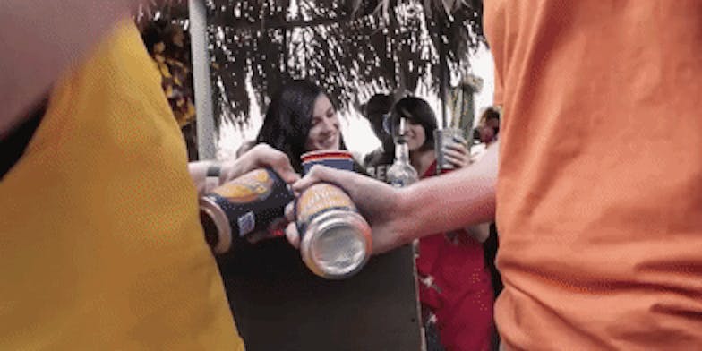 beer frat party
