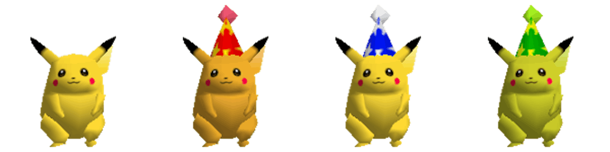 Shiny Party Hat Wurmple Pokemongo