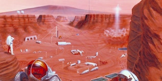 Genetically Engineered Bacteria Will Get Construction Jobs on Mars
