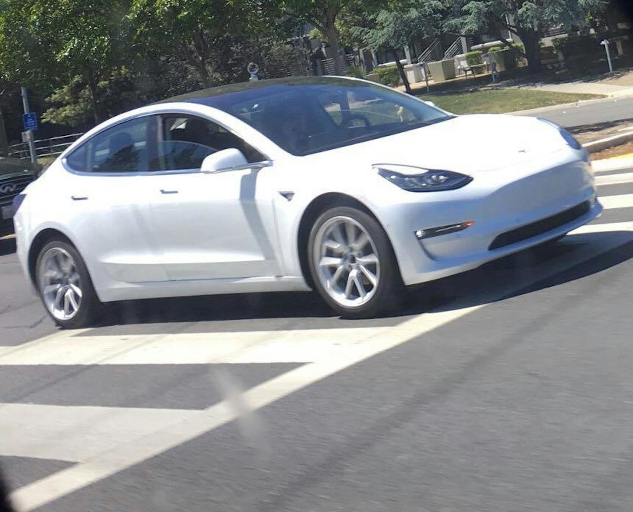 These White Tesla Model 3 Photos Show Its Aerodynamic Design Inverse
