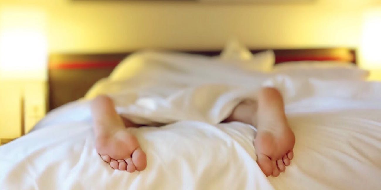 Man In Bed Man In Bed