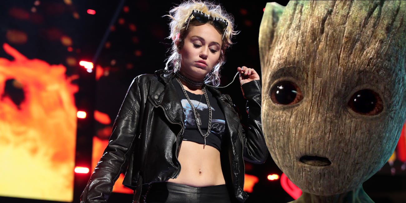 Miley Cyrus Appears In Guardians Of The Galaxy Vol 2