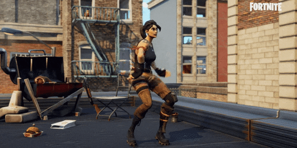 Why 'Fortnite's' Dance in Front of Cameras Challenge Is ... - 600 x 300 animatedgif 4726kB