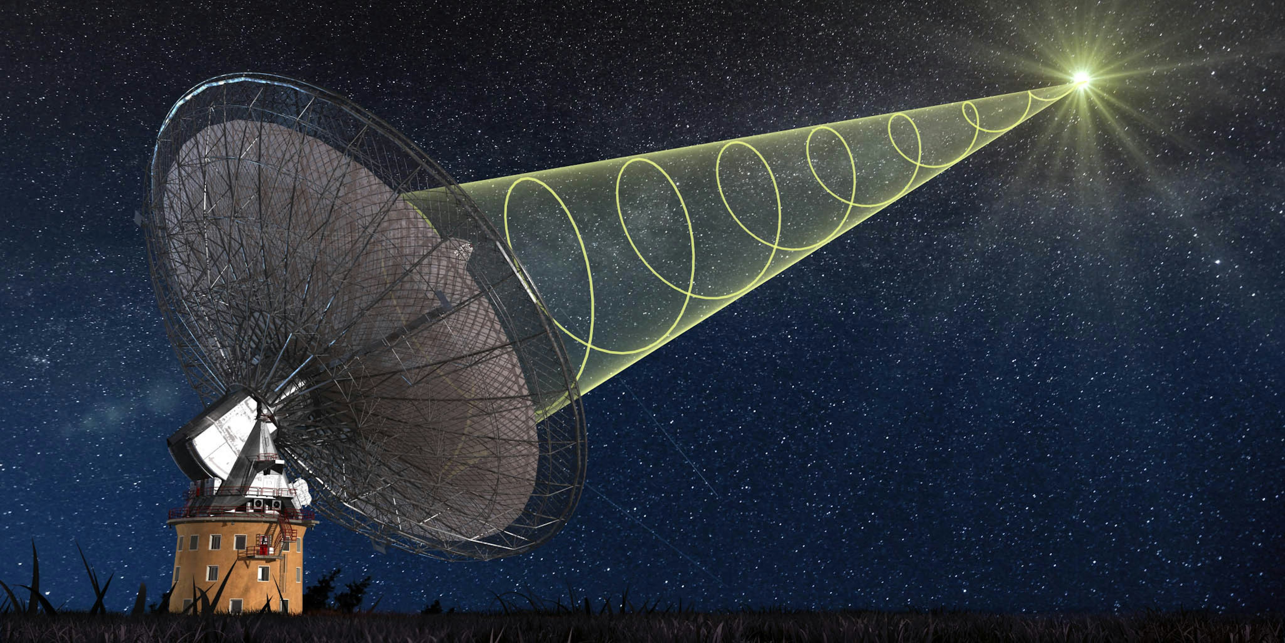 The brightest FRB ever recorded was discovered using CSIRO's Parkes Radio Telescope. 
