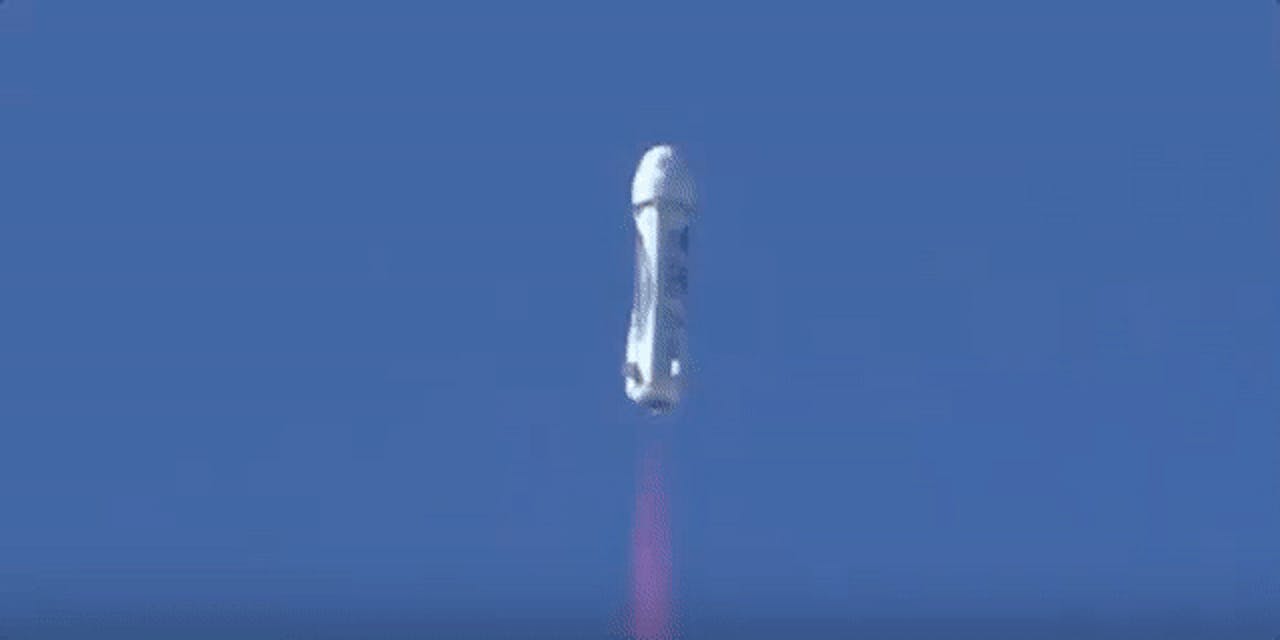 crew capsule escape test new shepard