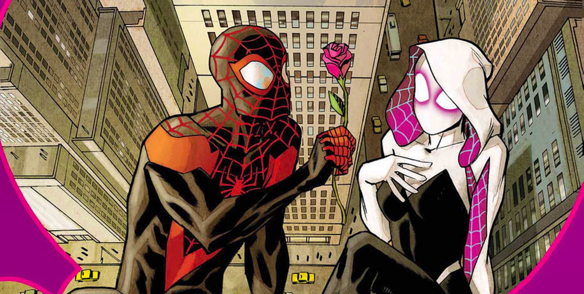 Spider Gwen And Miles Morales S Mutual Spidey Crush Is Now Canon Inverse
