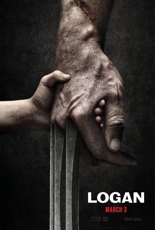 The poster for 'Logan,' out on March 3.