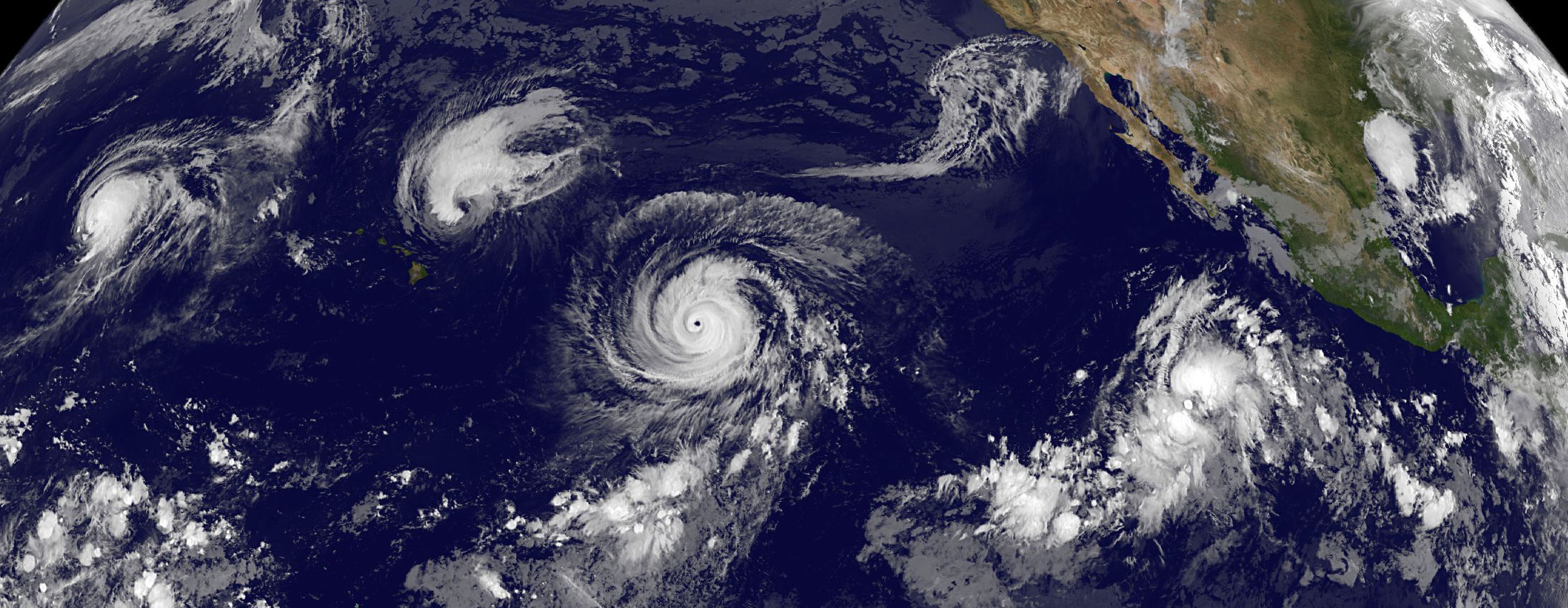 two recent hurricanes
