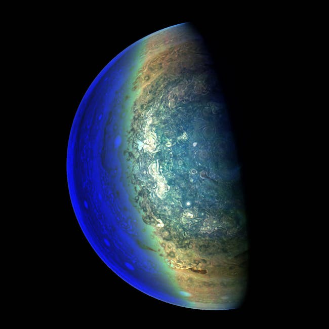Jupiter's twilight zone.