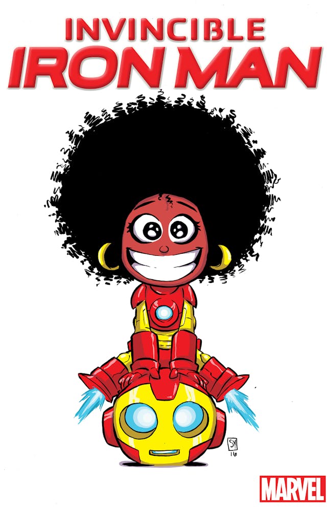 Skottie Young Riri Williams Ironheart Marvel