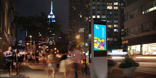 LinkNYC WiFi Manhattan free public WiFi