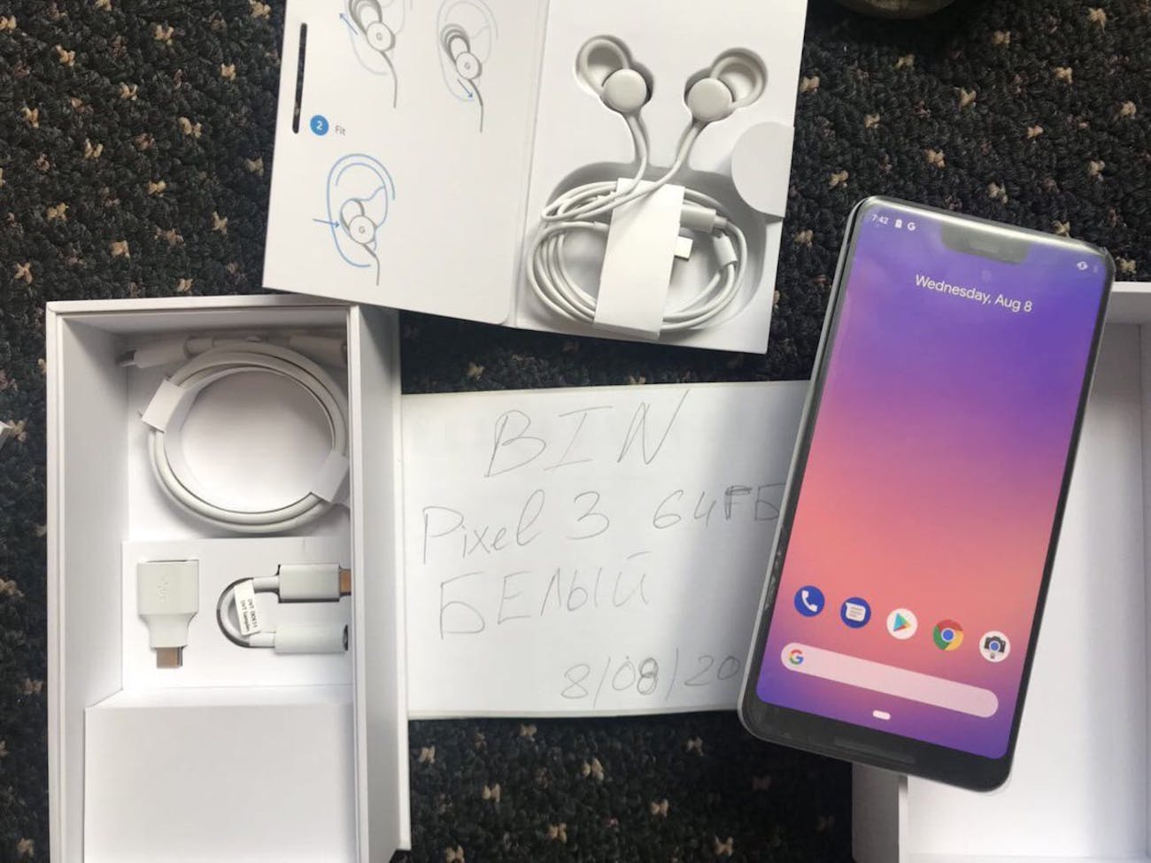 google pixel 3 XL leak