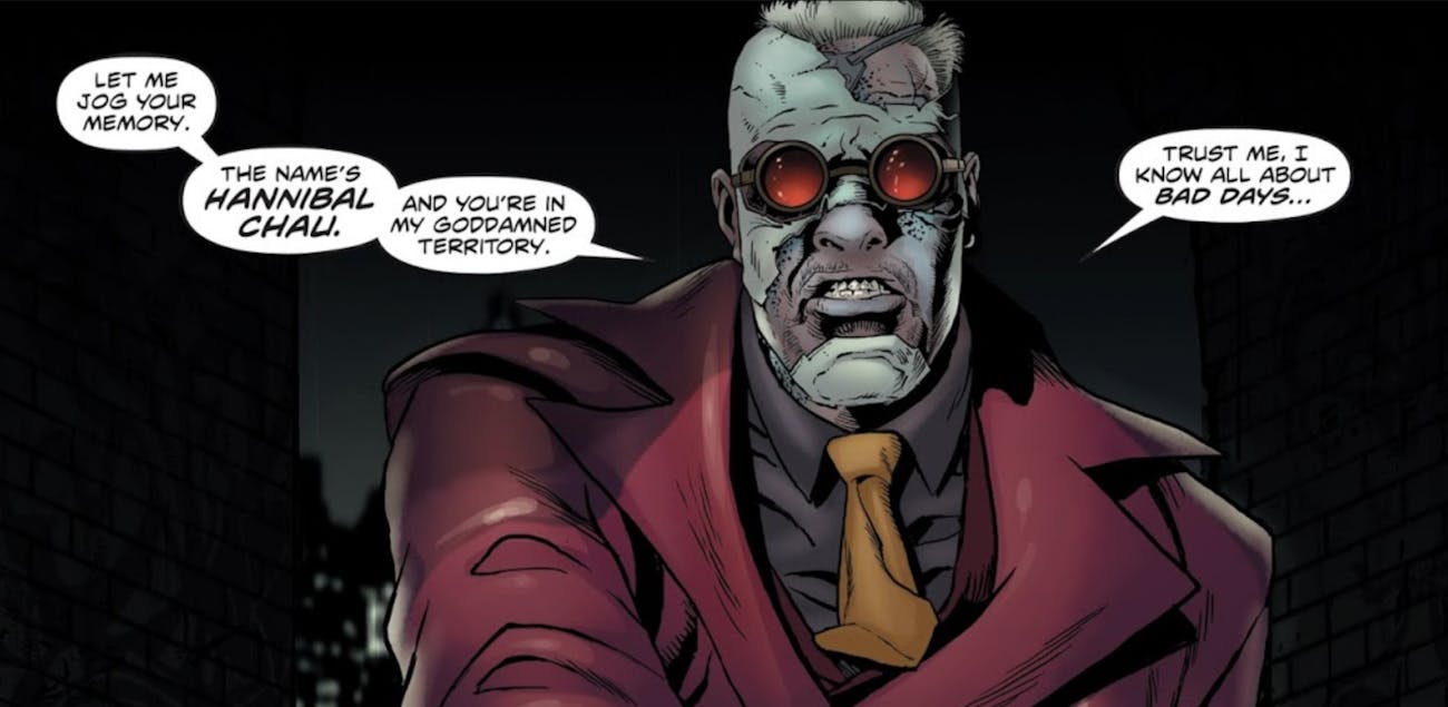 Hannibal Chau in 'Pacific Rim Aftermath' #1.