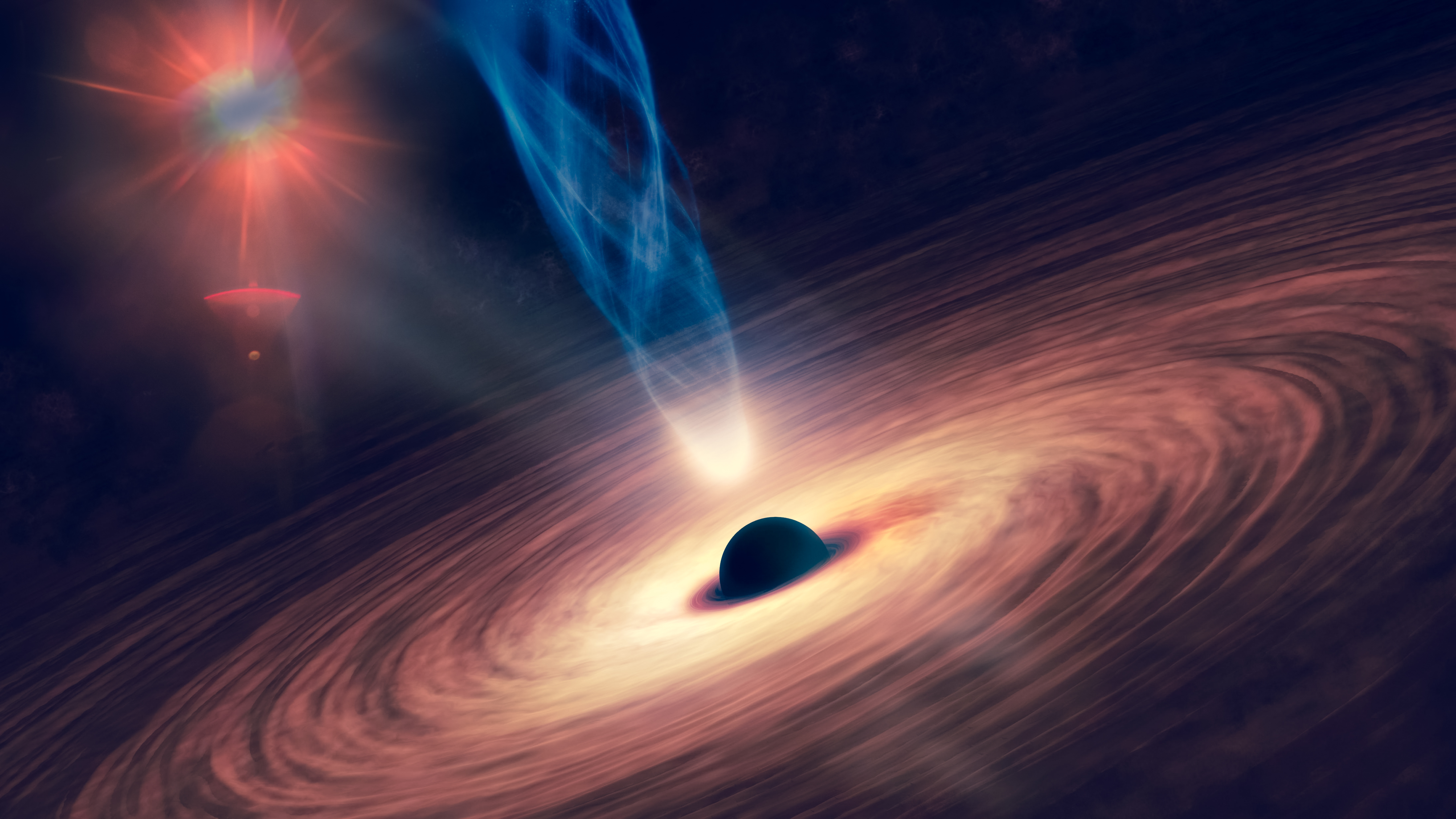 real black hole picture