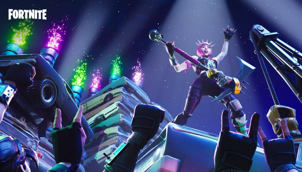 fortnite power chord skin returns in store update time to rock out inverse - current fortnite item shop fnbr