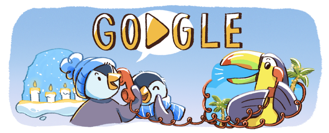 December Global Festivities: Google Reveals Cute Bird-Theme Doodle ...