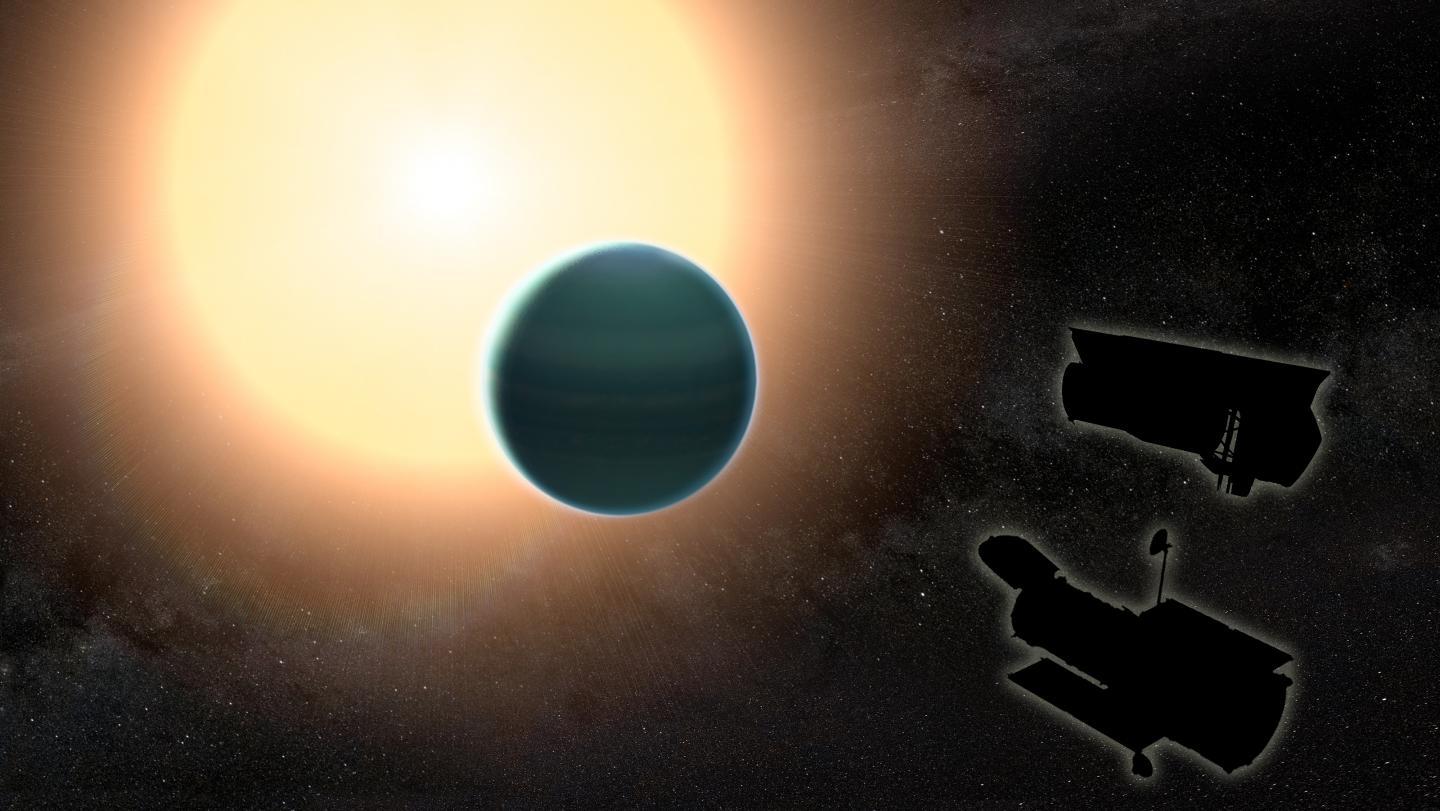 Atmosphere rich in water discovered around Neptune-sized world