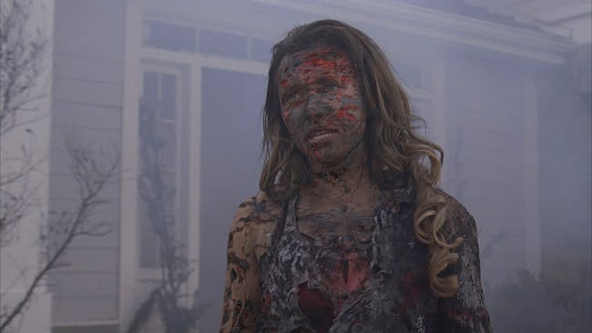 Hayden Panettiere in a post-FX shot from 'Heroes'.