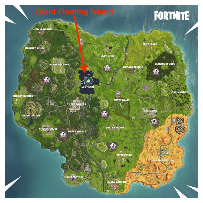 fortnite loot lake season 6 map reveals shadow stone locations inverse - fortnite update loot lake