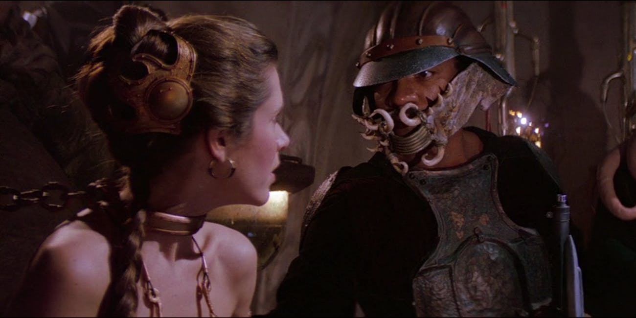 Lando's disguise in 'Return of the Jedi' is clearly something he's had for awhile.