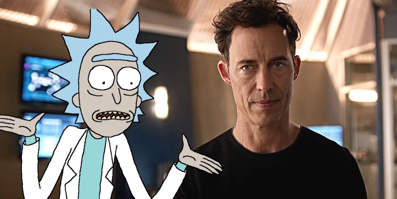 What will Harry Wells have in common with Rick Sanchez this season?