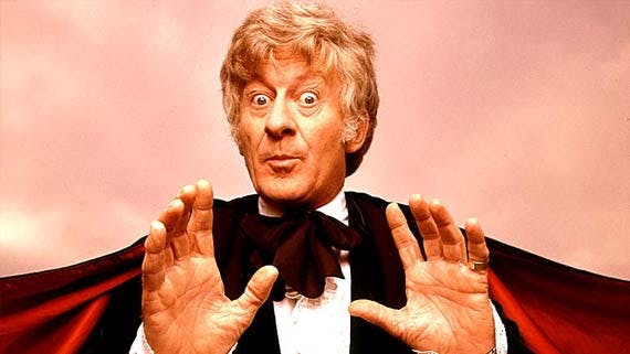 Jon Pertwee as the 3rd Doctor