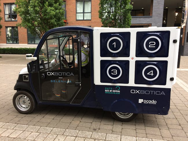 The CargoPod in action.