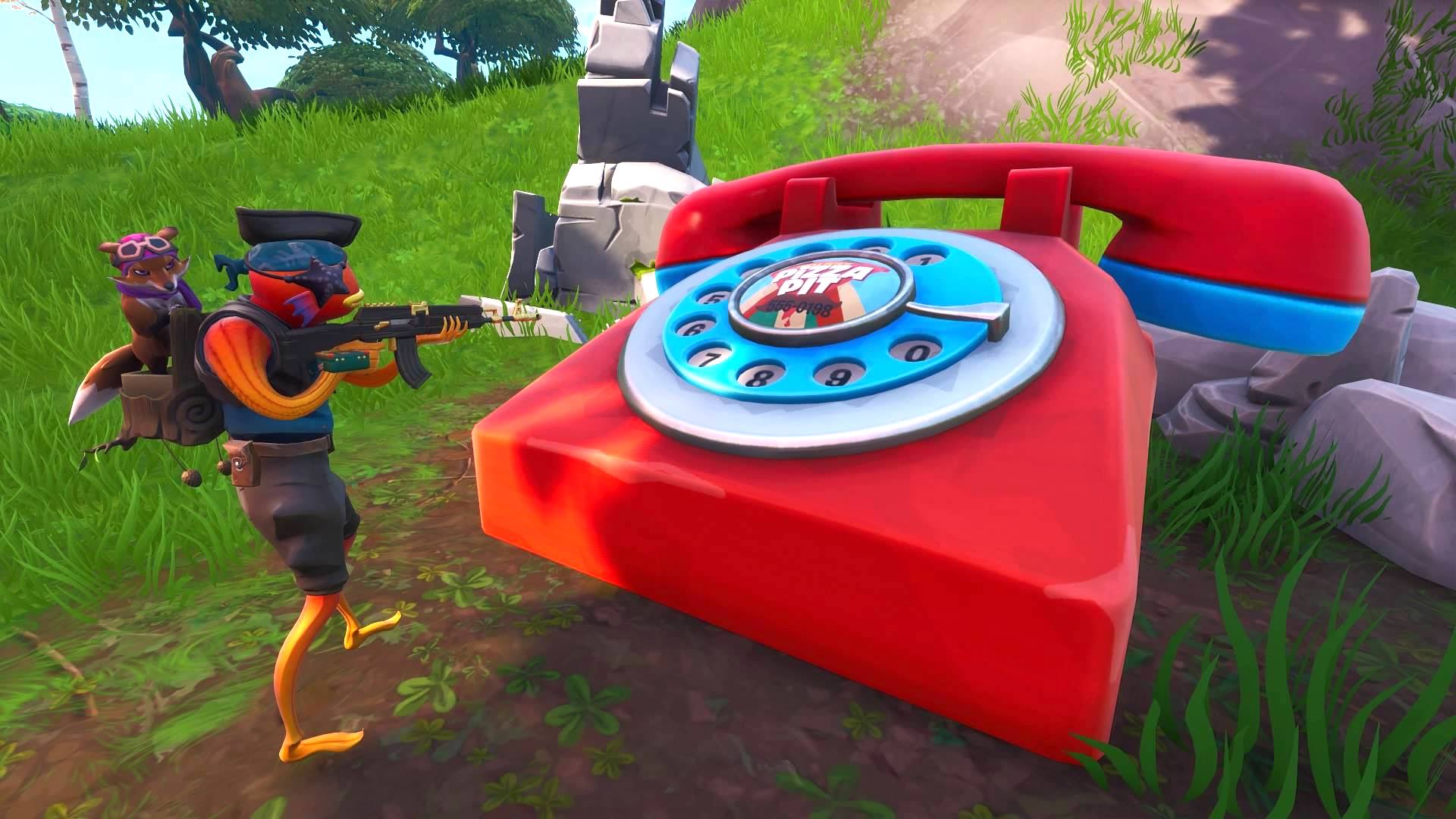 fortnite giant phone locations durr burger number and pizza pit number inverse - fortnite durr burger number