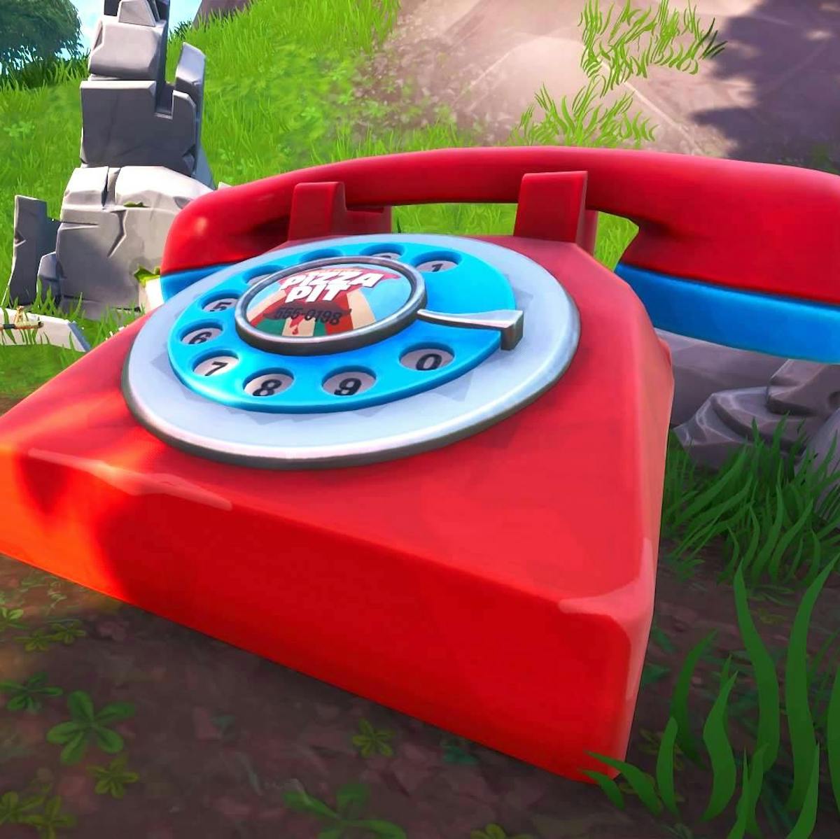 fortnite giant phone locations durr burger number and pizza pit number inverse - fortnite durr burger