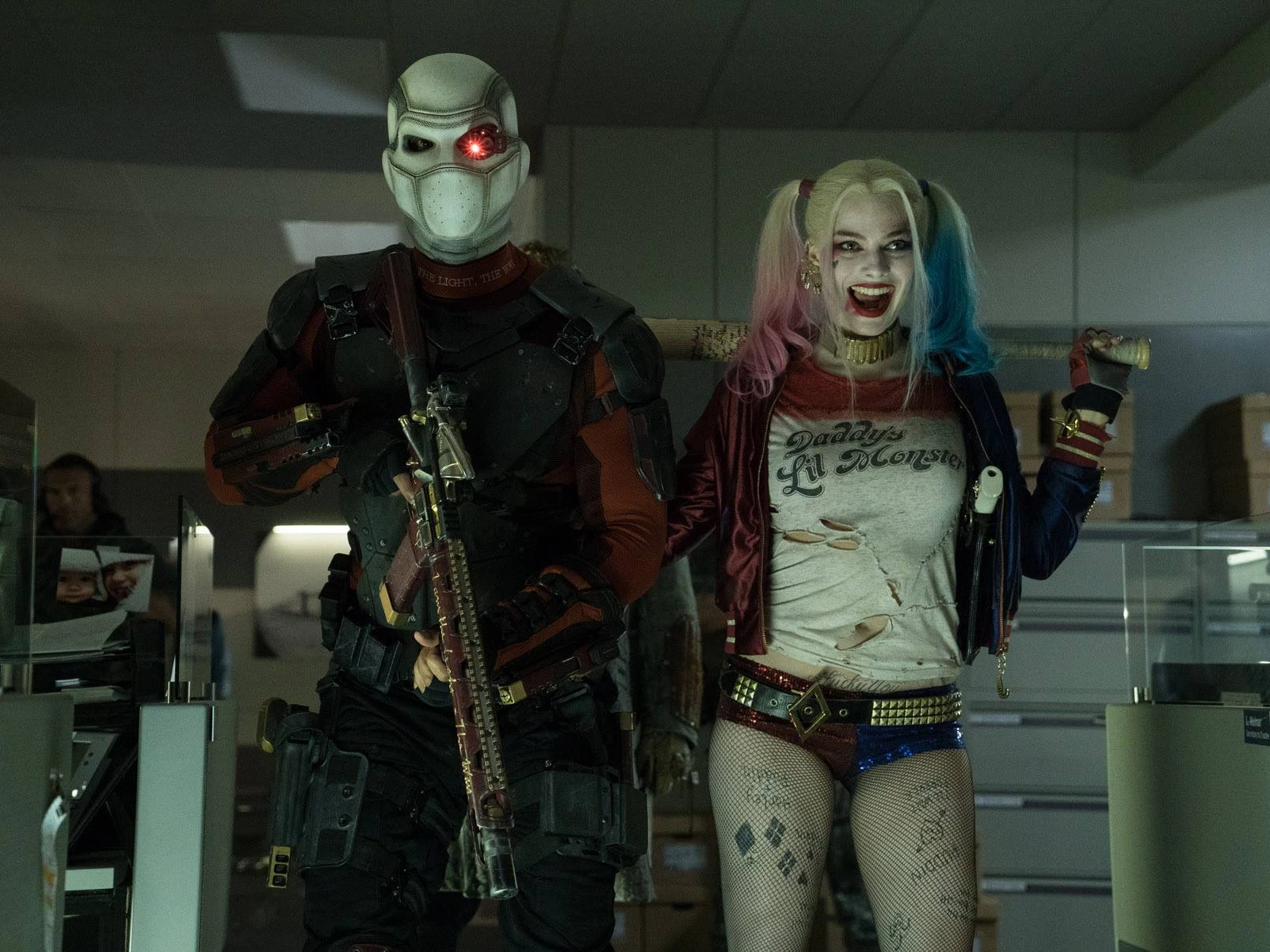 Suicide Squad Harley Quinn Joker Kiss