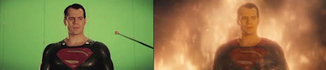 'Batman v Superman' behind the scenes effects video.