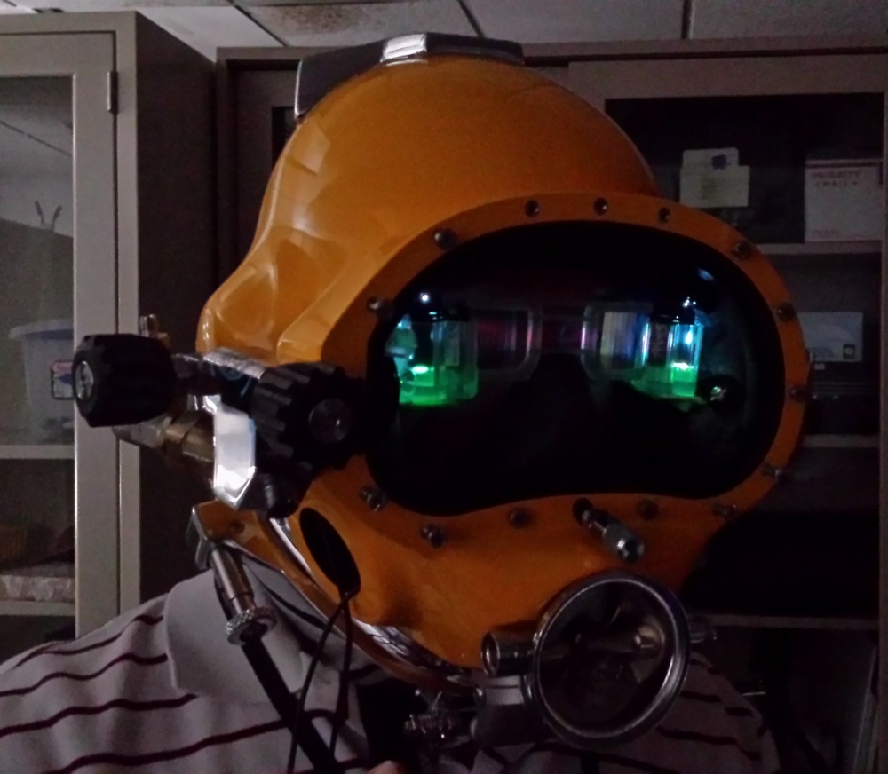 The Navy Just Released Video of Its "Iron Man" Diving Helmet Inverse