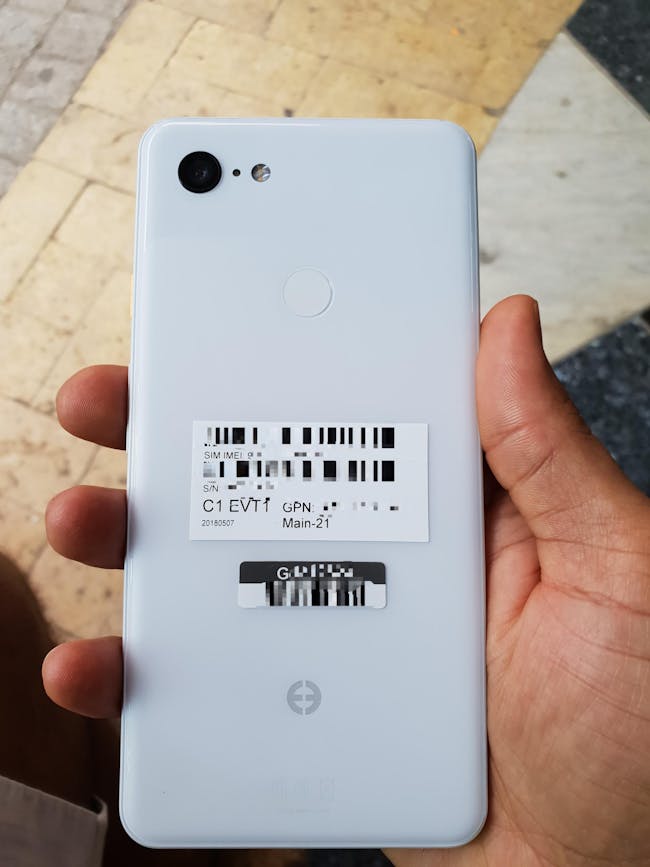 google pixel 3 XL leaks
