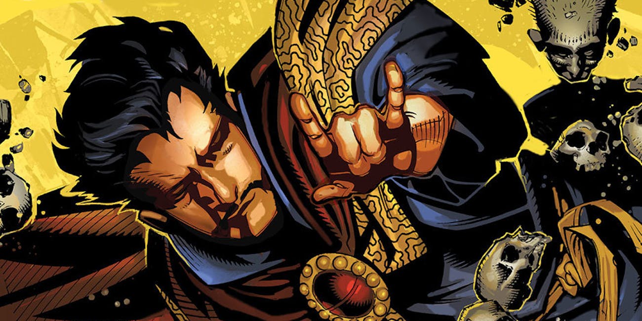 can hellboy teach doctor strange to make a heroic horror movie